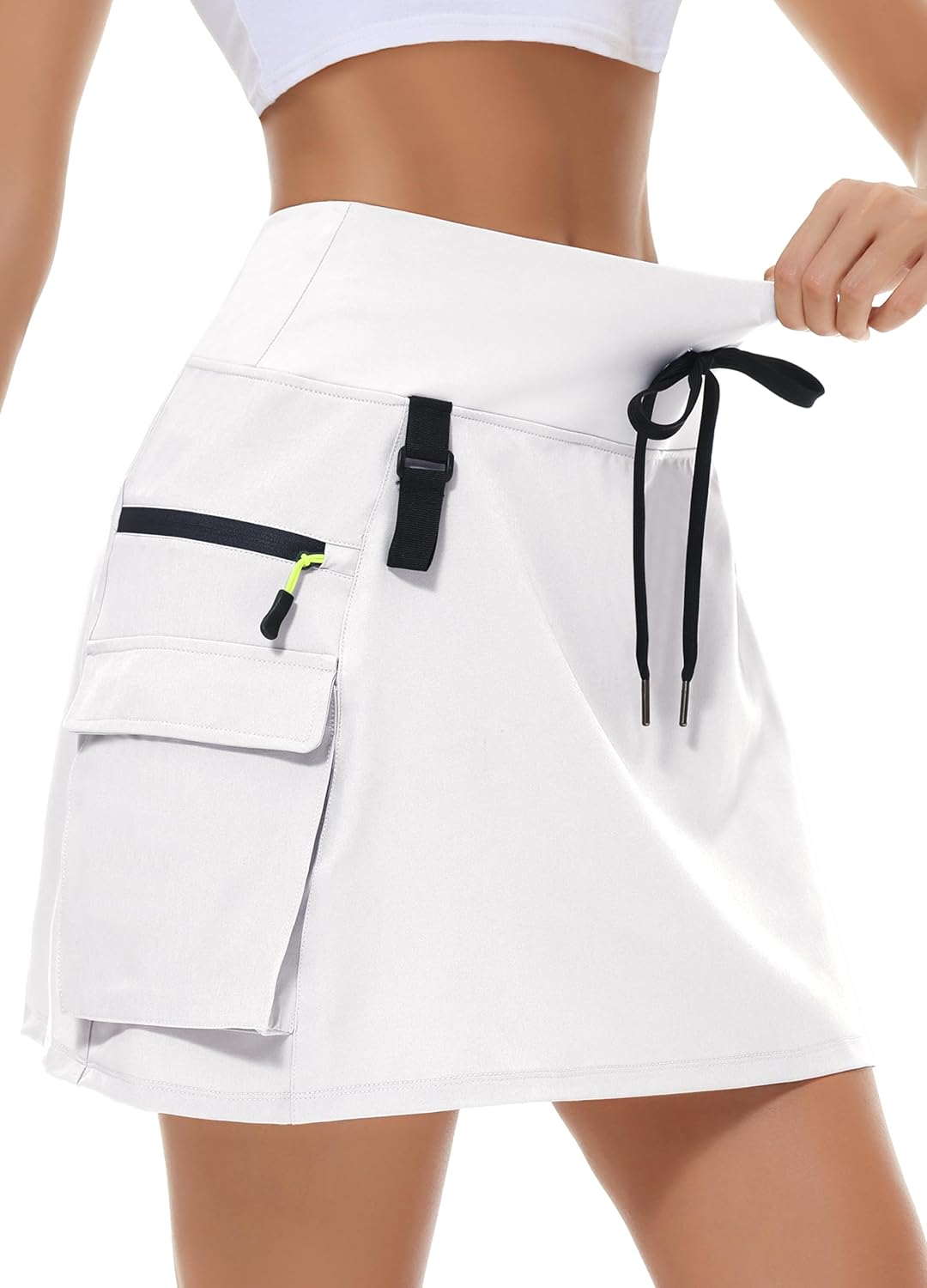Women's Hiking Cargo Skort Skirt for Active Lifestyle Adventures