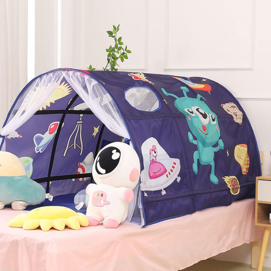 Portable Space Tent for Kids - Cosmic Dreamscape!