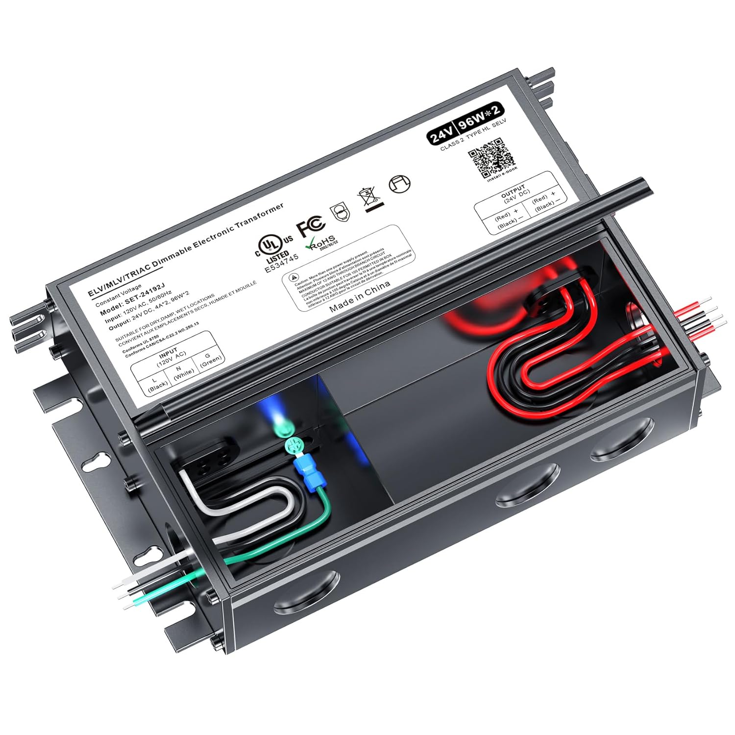 24V Dimmable LED Driver for Smooth Flicker Free Dimming