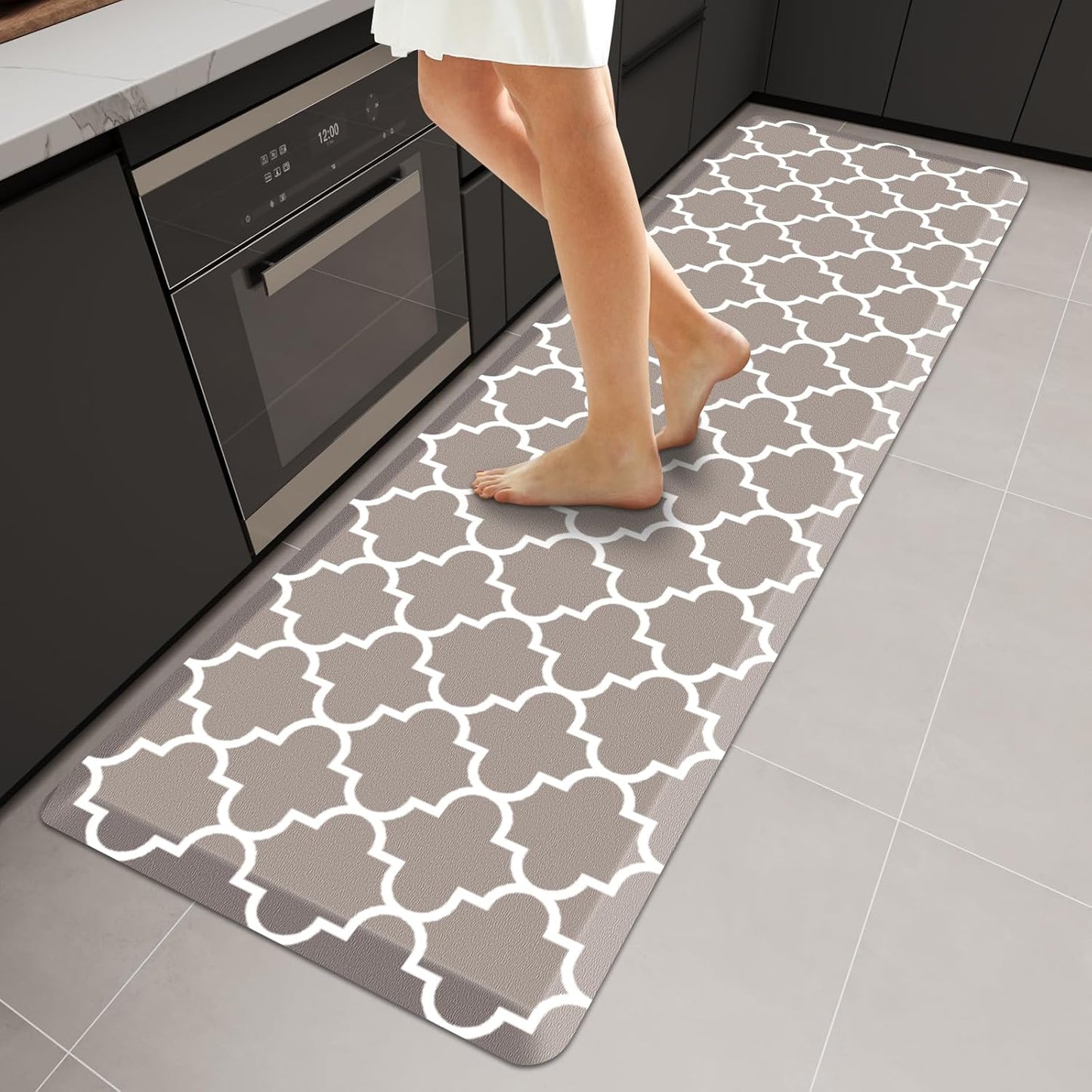 WISELIFE Anti Fatigue Kitchen Mat - Ergonomic Comfort for Home