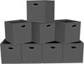 Fabric storage bins Cubes Foldable Fabric Cube Organizer - Set of 8