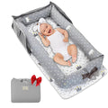Baby Lounger for Newborn 0-24 Months - Cozy U-Shaped Nest