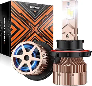SEALIGHT X6S H13/9008 LED Bulbs - 28000LM Super Bright Lights