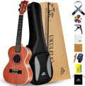 Tenor Ukulele Sapele 26 in - Beginner Kit with Gig Bag