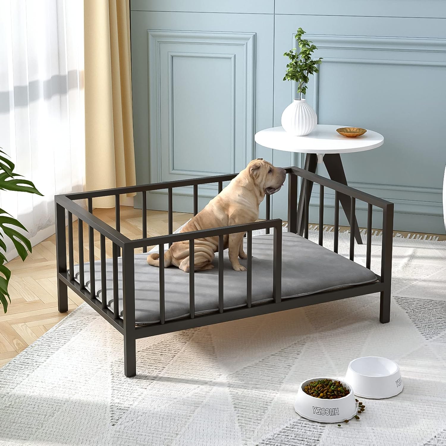 Elevated Dog Bed with Rails for Medium Dogs - OSCHF