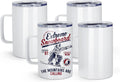 Sublimation Mugs 16oz Stainless Steel Travel Coffee Mug 4 Pack