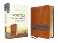 Rooted: The NIV Bible for Men, Leathersoft Brown - Comfort Print