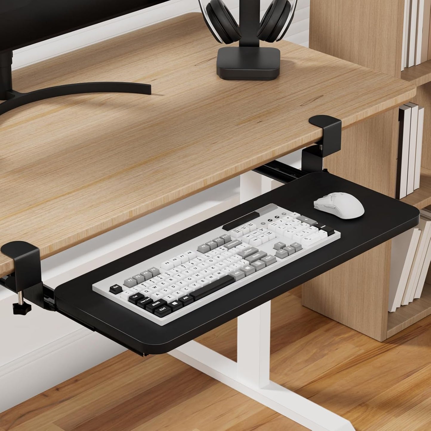 Effortless Ergonomics: Pull-Out Keyboard Tray