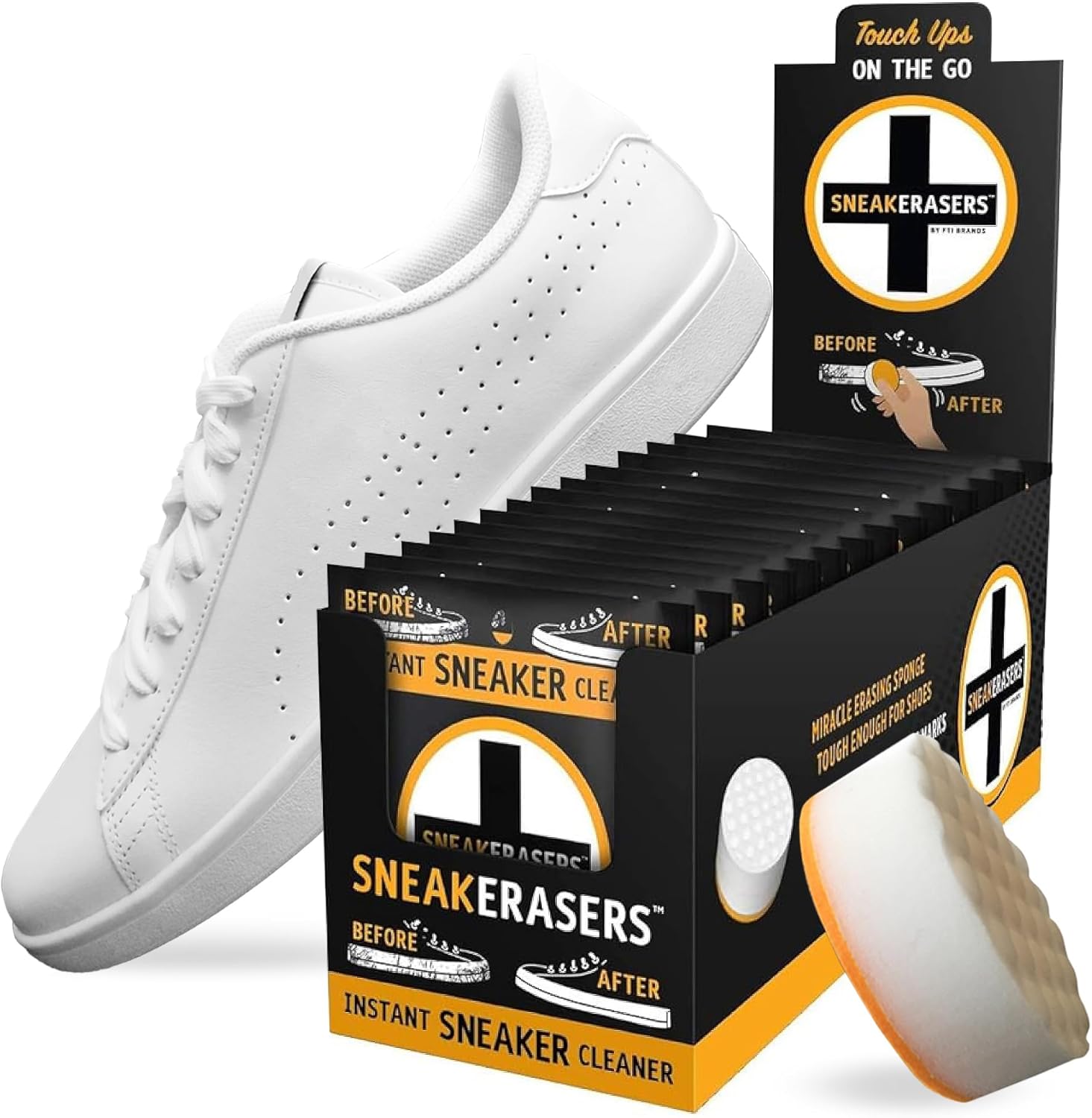 SneakERASERS Instant Sneaker Cleaner Sponge for White Shoes