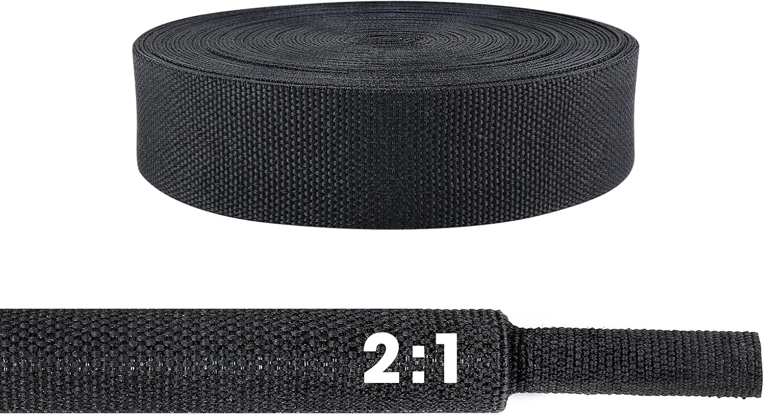 2 to 1 Heat Shrink Braided Sleeving for Automotive and Electronics
