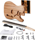 Fesley DIY Electric Guitar Kit with Mahogany Body - Beginner Build