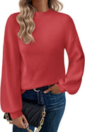 Zeagoo Long Sleeve Turtleneck Pullover Sweater - Cozy Fall Staple