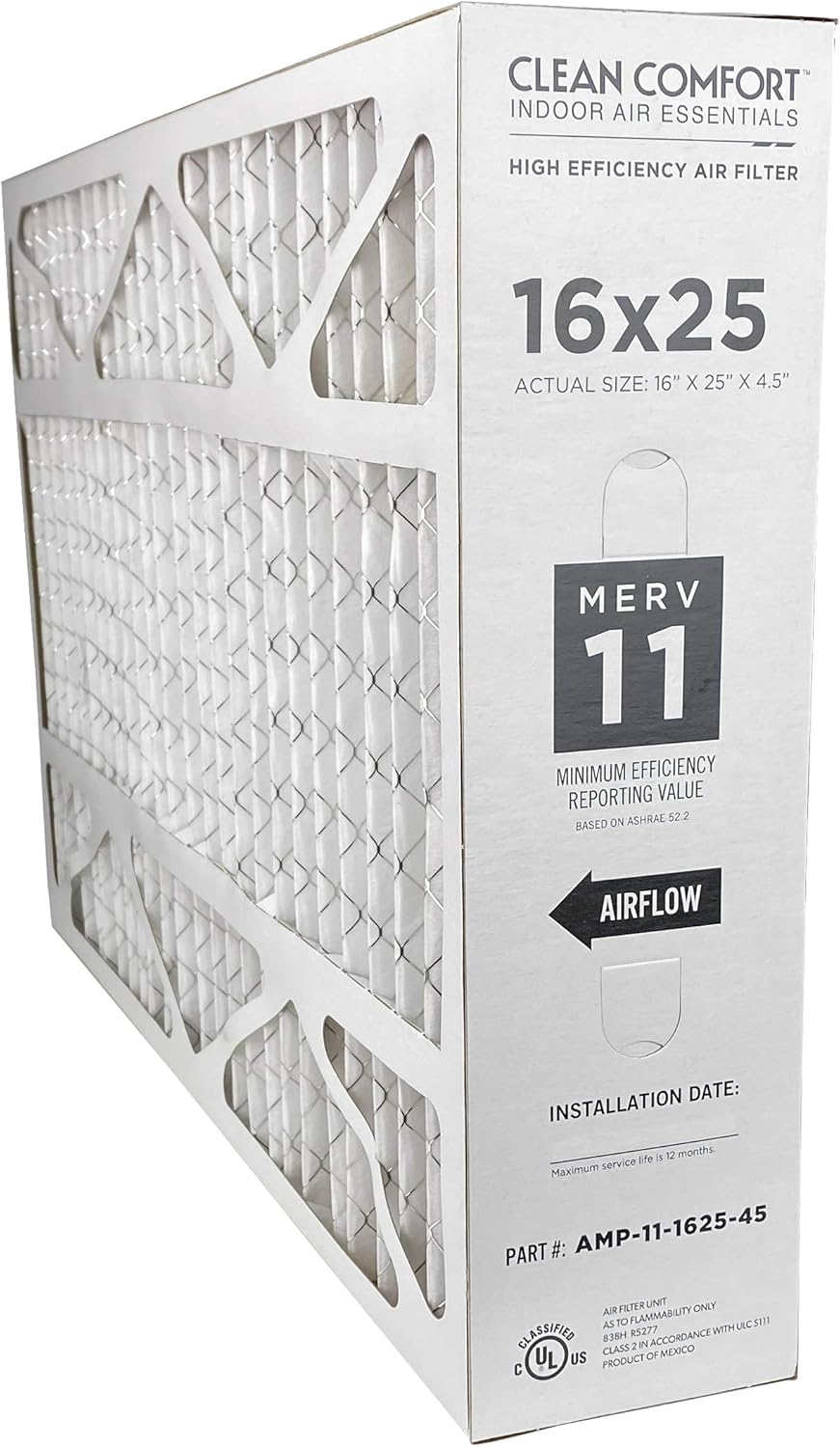 Clean Comfort AMP-11-1625-45 Media Air Filter for Home Use