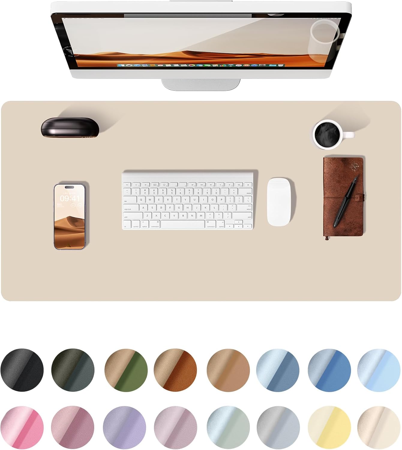Waterproof Leather Desk Pad - Stylish & Functional