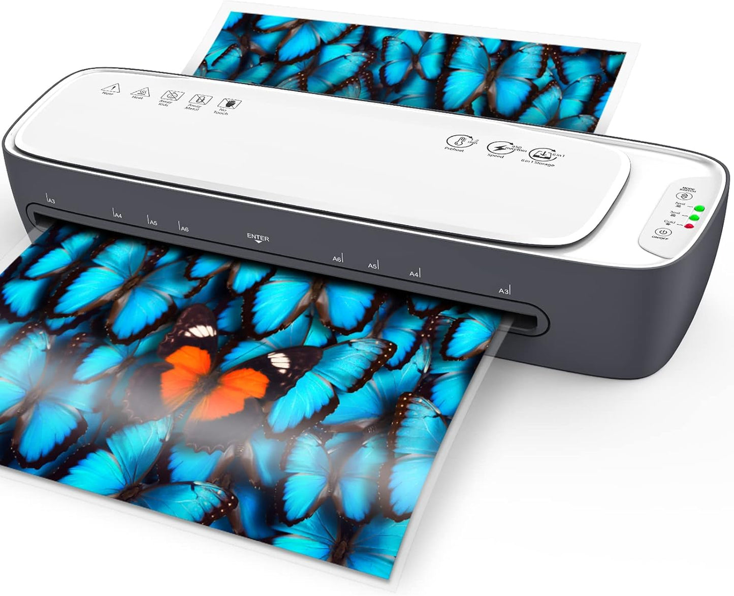 Qfun 13 Thermal Laminator: Never Jam, 60S Warm-Up