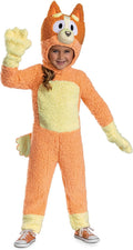 Bluey Deluxe Bingo Costume for Toddlers - Cozy Sherpa Jumpsuit