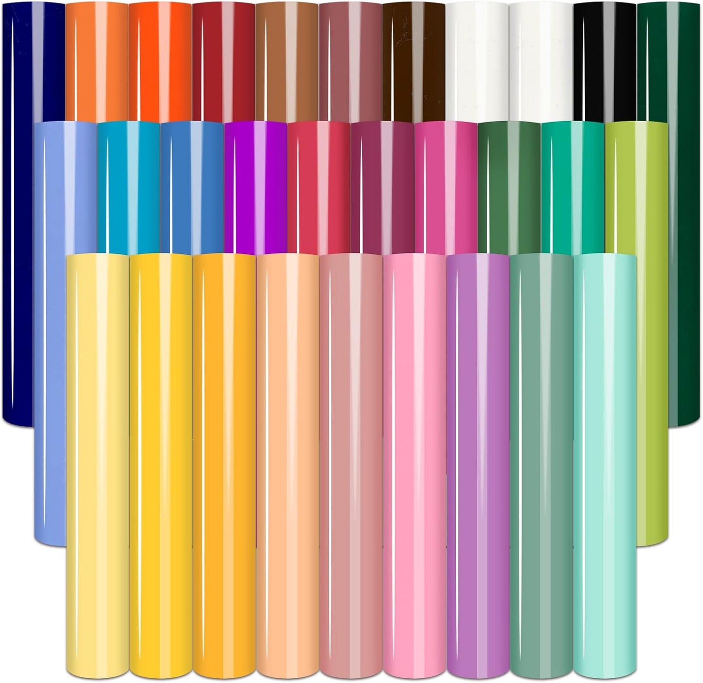 Tintnut Puff Vinyl Heat Transfer - 30 Sheets 12 x 10in 3D Foaming