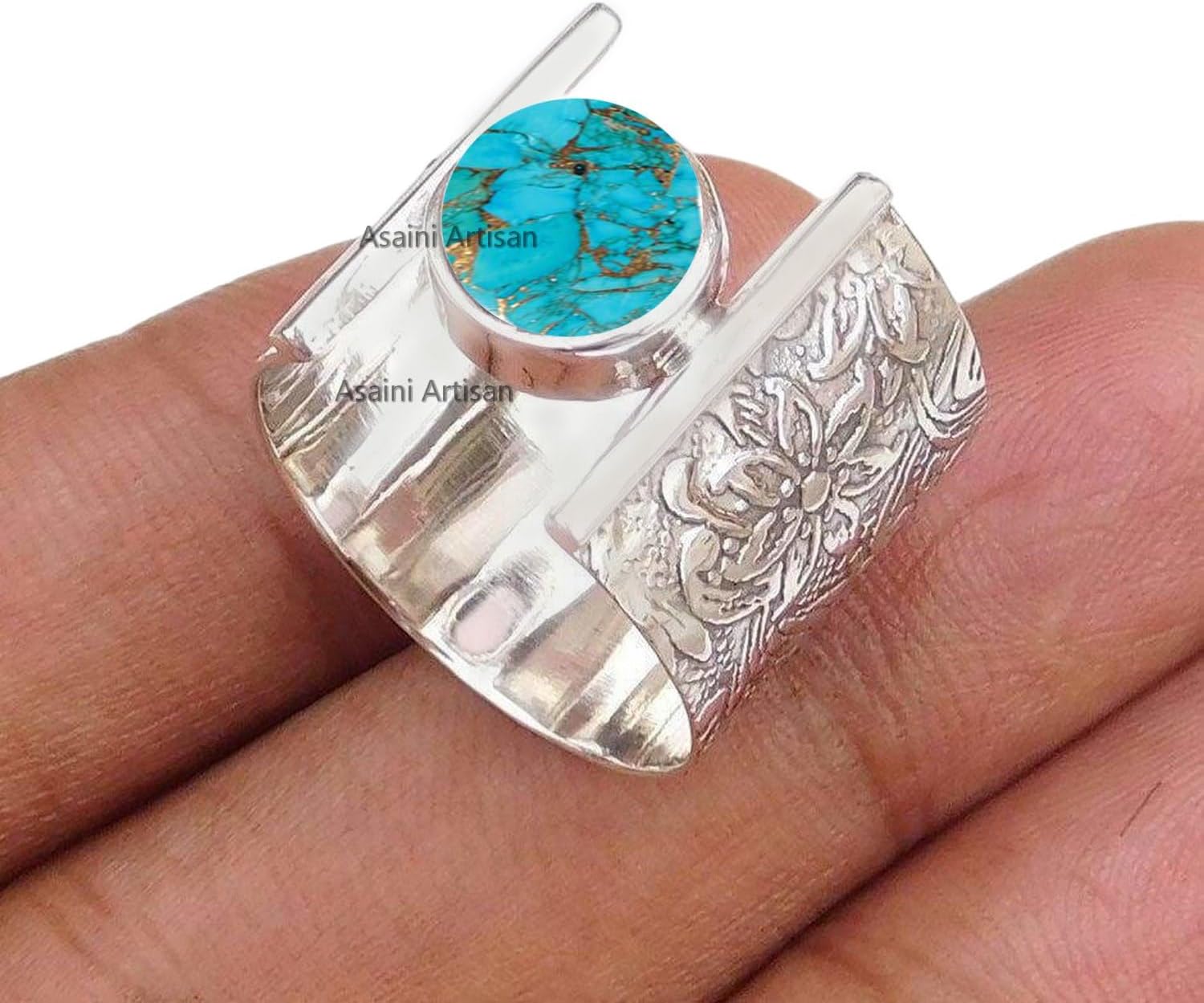 7MM Round Gemstone Sterling Silver Gift Ring for Every Occasion