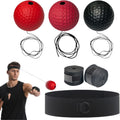 Boxing Reflex Ball Set - Adjustable Headband for Reaction Training