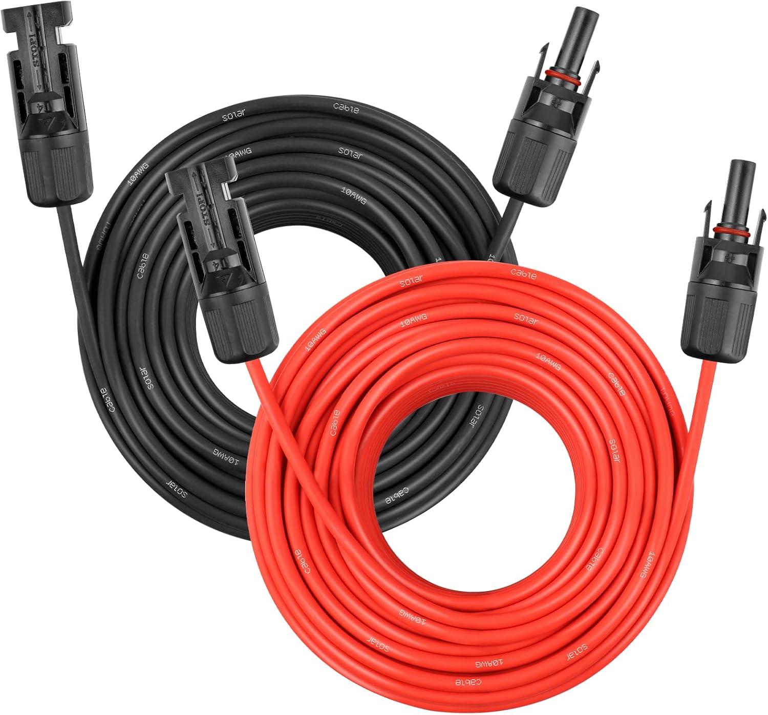 10AWG Solar Panel Extension Cable for RV and Home Use