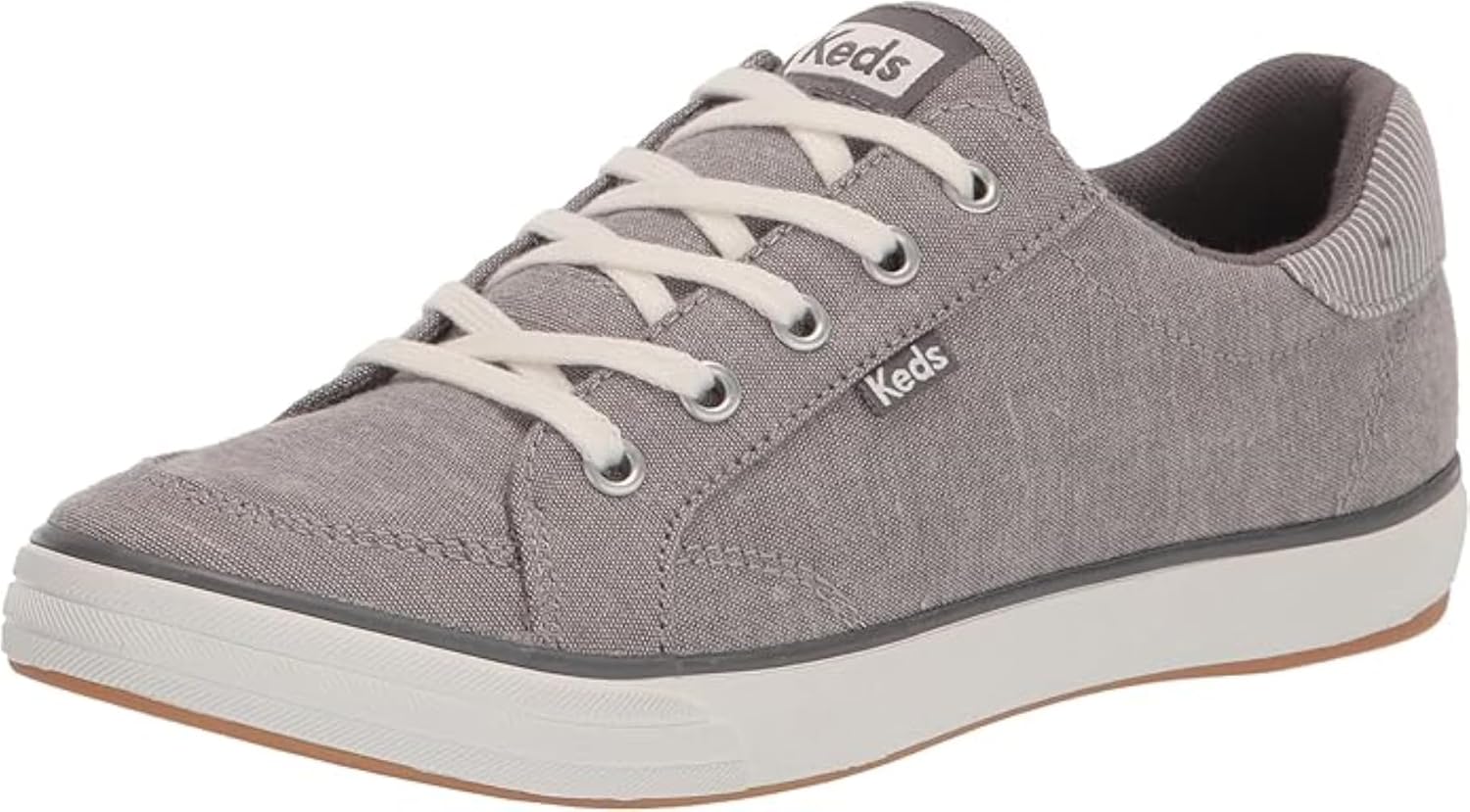 Keds Women's Center III Canvas Lace Up Sneakers for Comfort