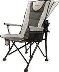 Adjustable Oversized Folding Camp Chair High Back - Supports 400 lbs
