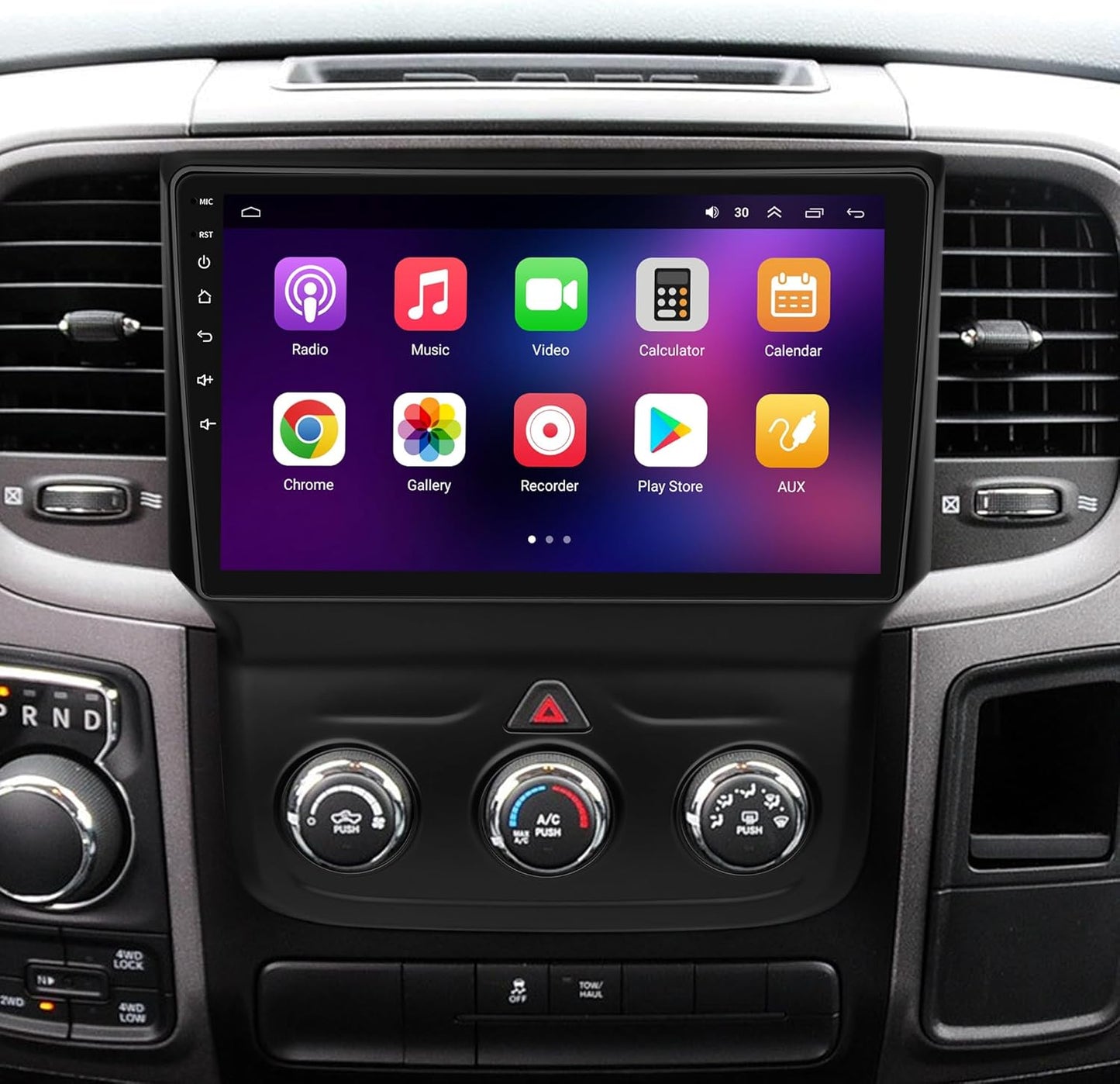 Wireless CarPlay & Android Auto Car Stereo for Dodge RAM 2013-2018