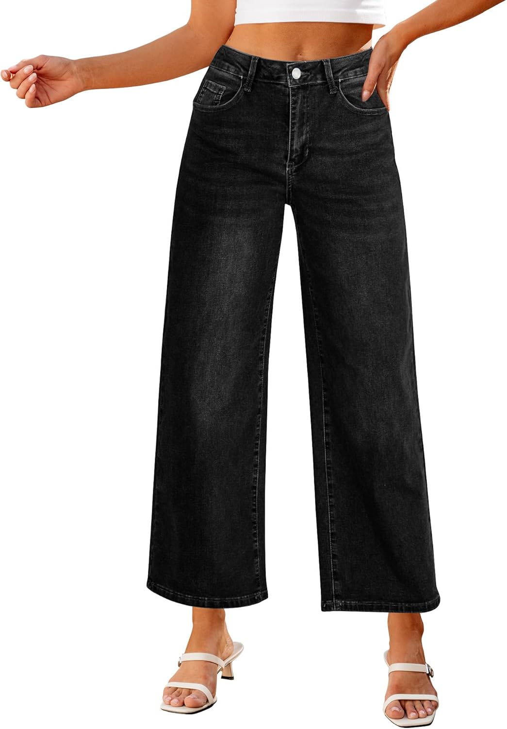 Luvamia Wide Leg Jeans for Women High Waisted Relaxed Fit