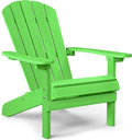 Adirondack Chair Plastic Weather Resistant Patio Chair - Real Wood