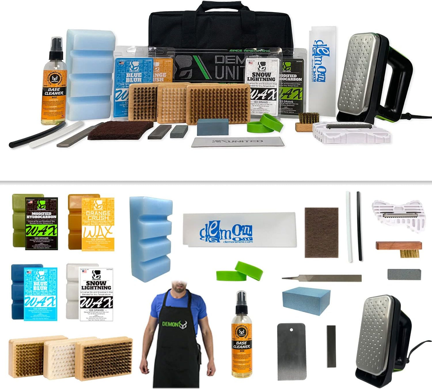 Demon Charger Ski & Snowboard Tuning Kit - Ultimate Performance Boost