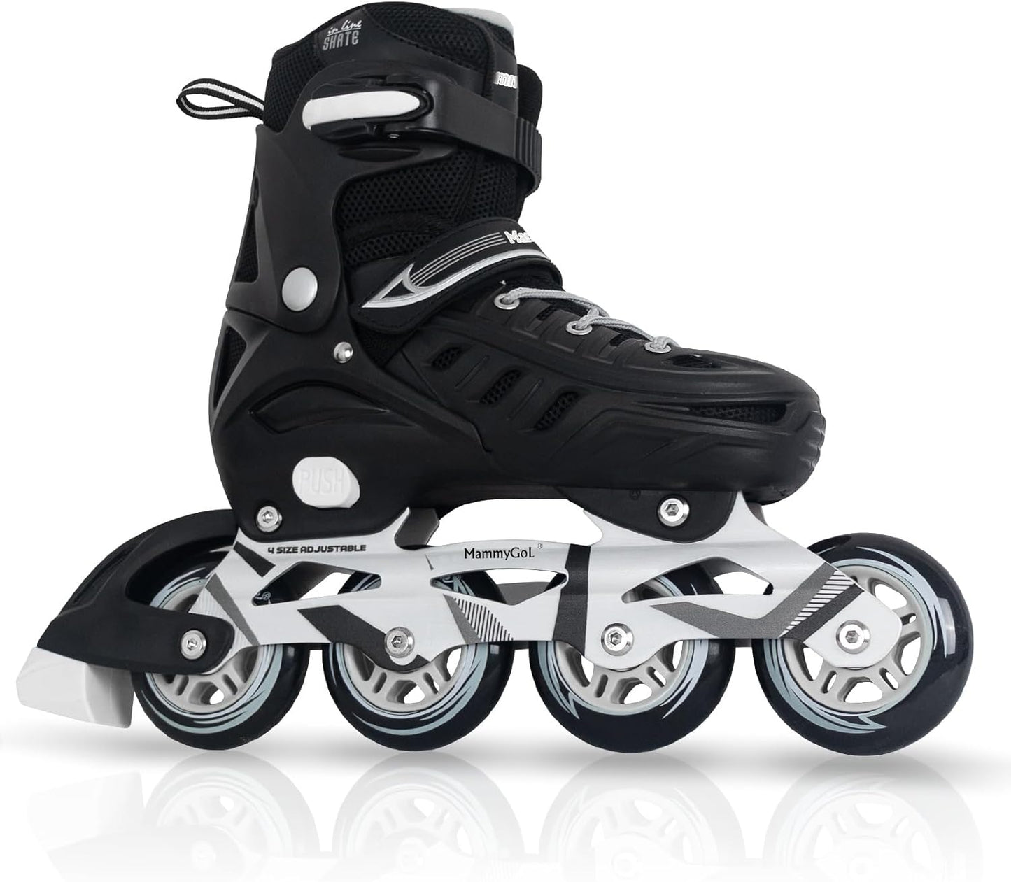 MammyGol Adjustable Inline Skates for Safe and Smooth Gliding