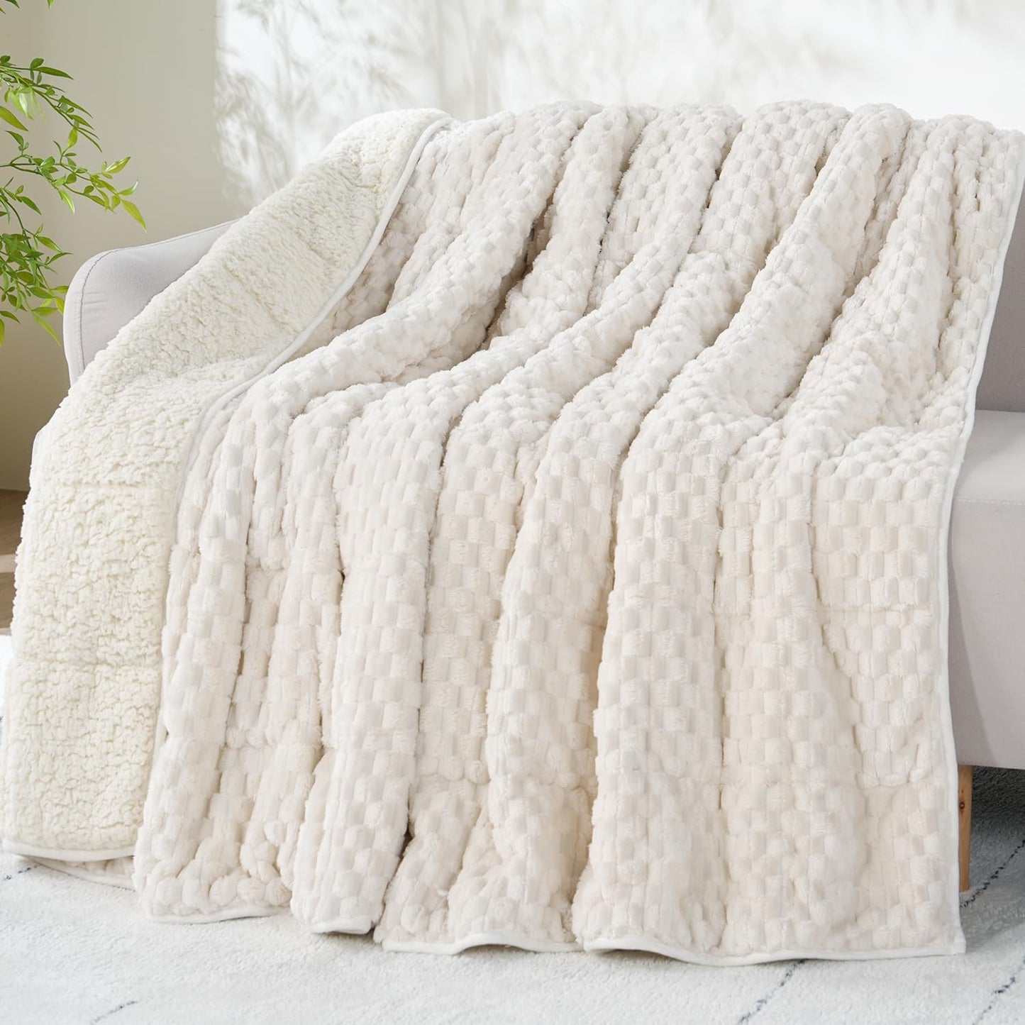 Drewin Weighted Blanket 20lbs for Cozy Sleep and Relaxation