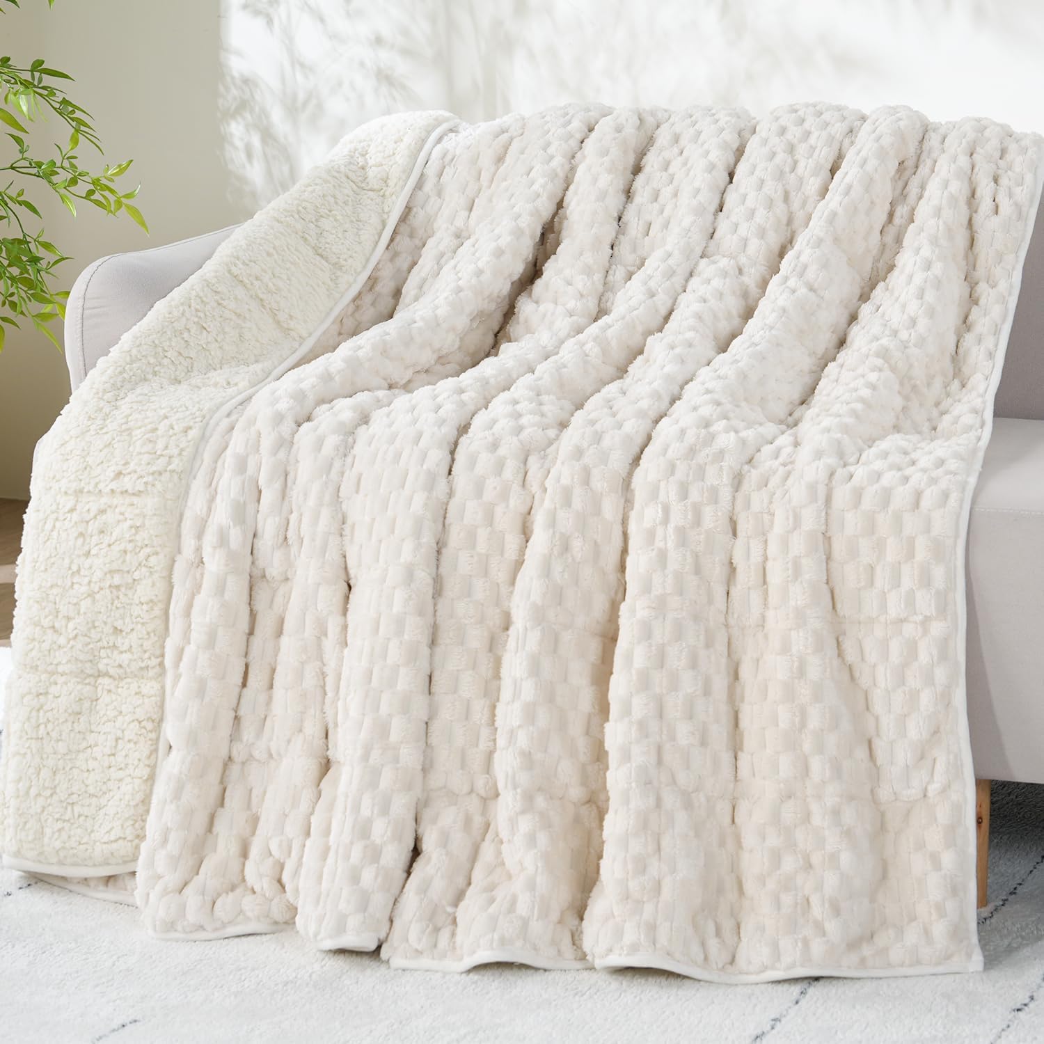 Drewin Weighted Blanket 20lbs for Cozy Sleep and Relaxation