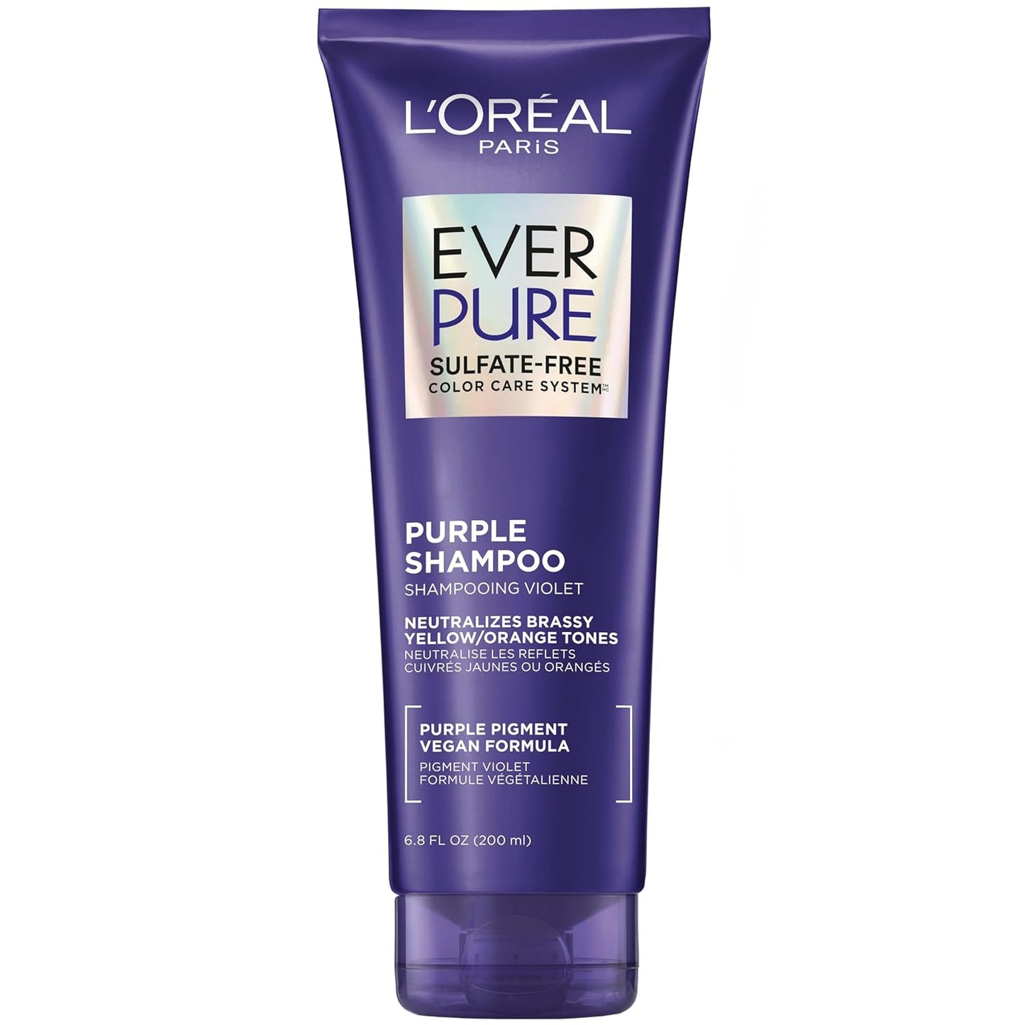 LOreal Paris Brass Toning Purple Shampoo - Sulfate Free
