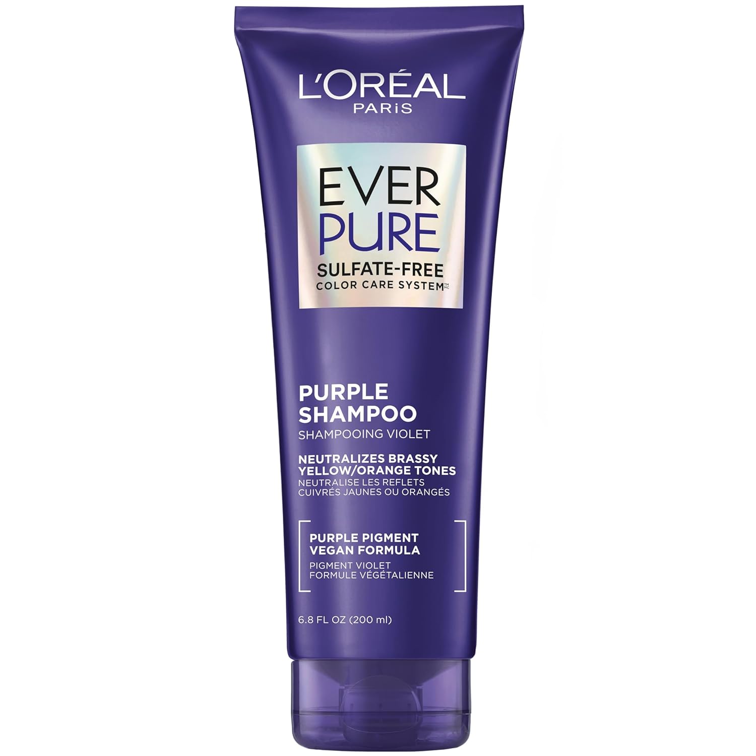 LOreal Paris Brass Toning Purple Shampoo - Sulfate Free