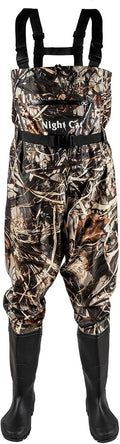 Night Cat Fishing Waders for Men Waterproof Chest Wader with Bootfoot