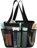Fammart Mesh Shower Caddy: 7 Deeper Pockets, Quick-Dry, Portable Tote