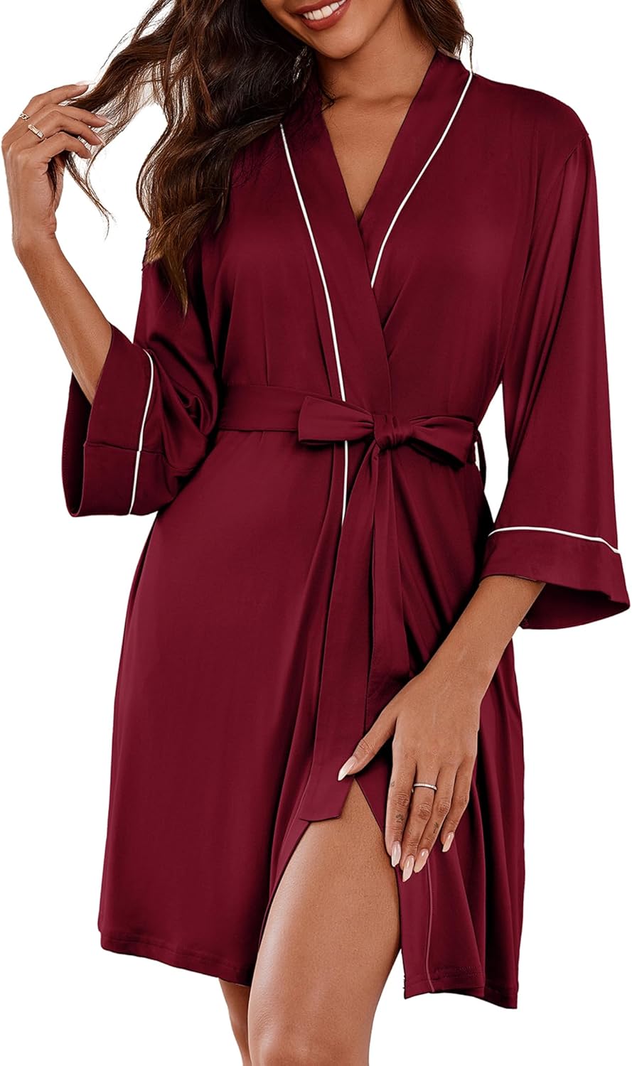 Ekouaer Women Kimono Robes for Comfortable Casual Wear
