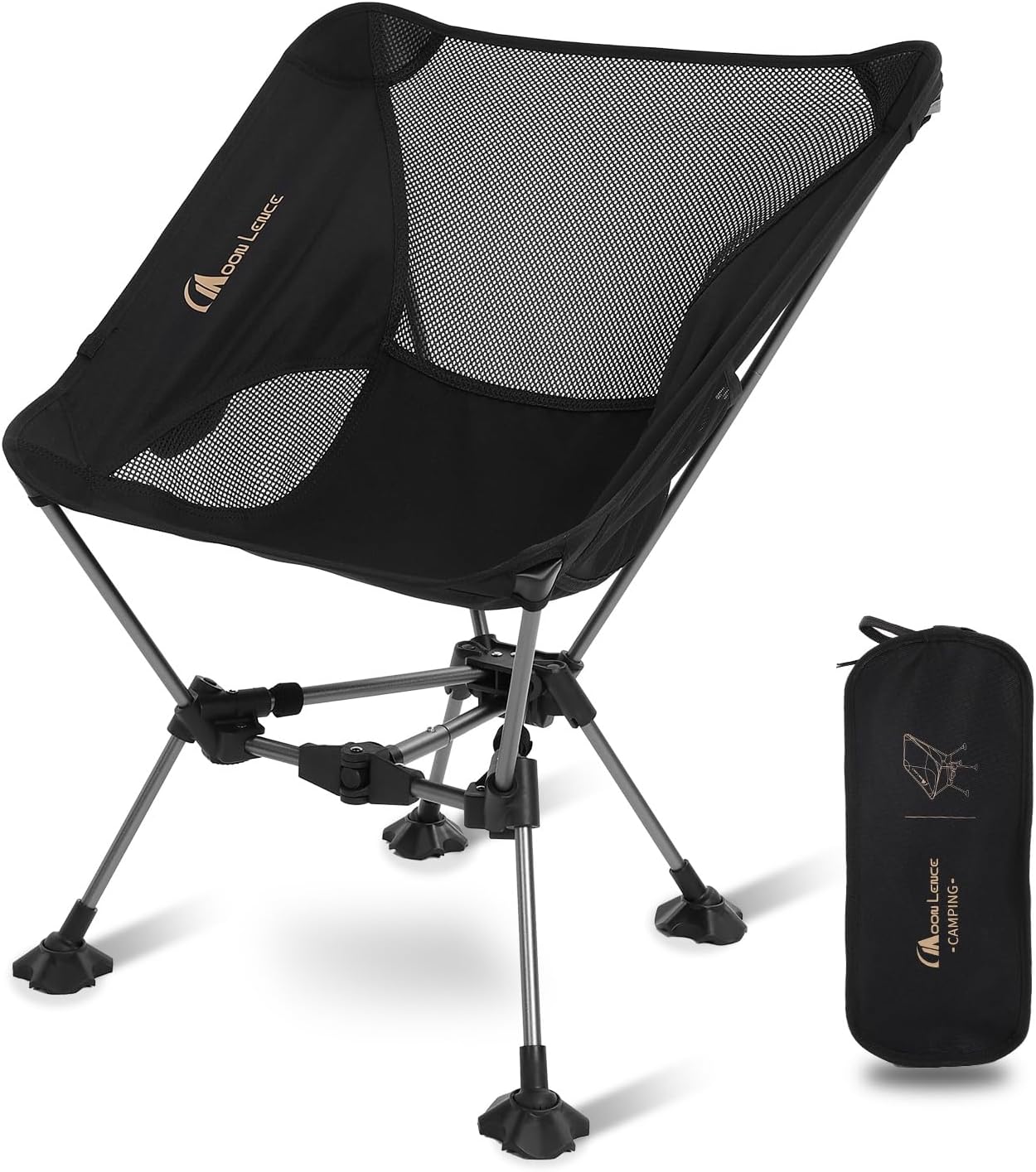MOON LENCE Portable Camping Chair - Ultralight Folding Chair