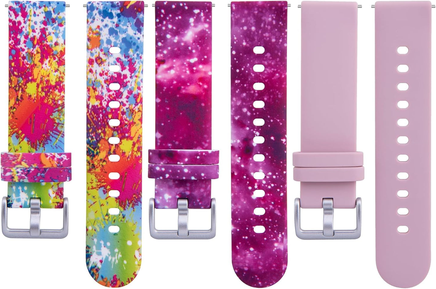 Colorful 20MM Bands for Gizmo Watch - 5 Pack