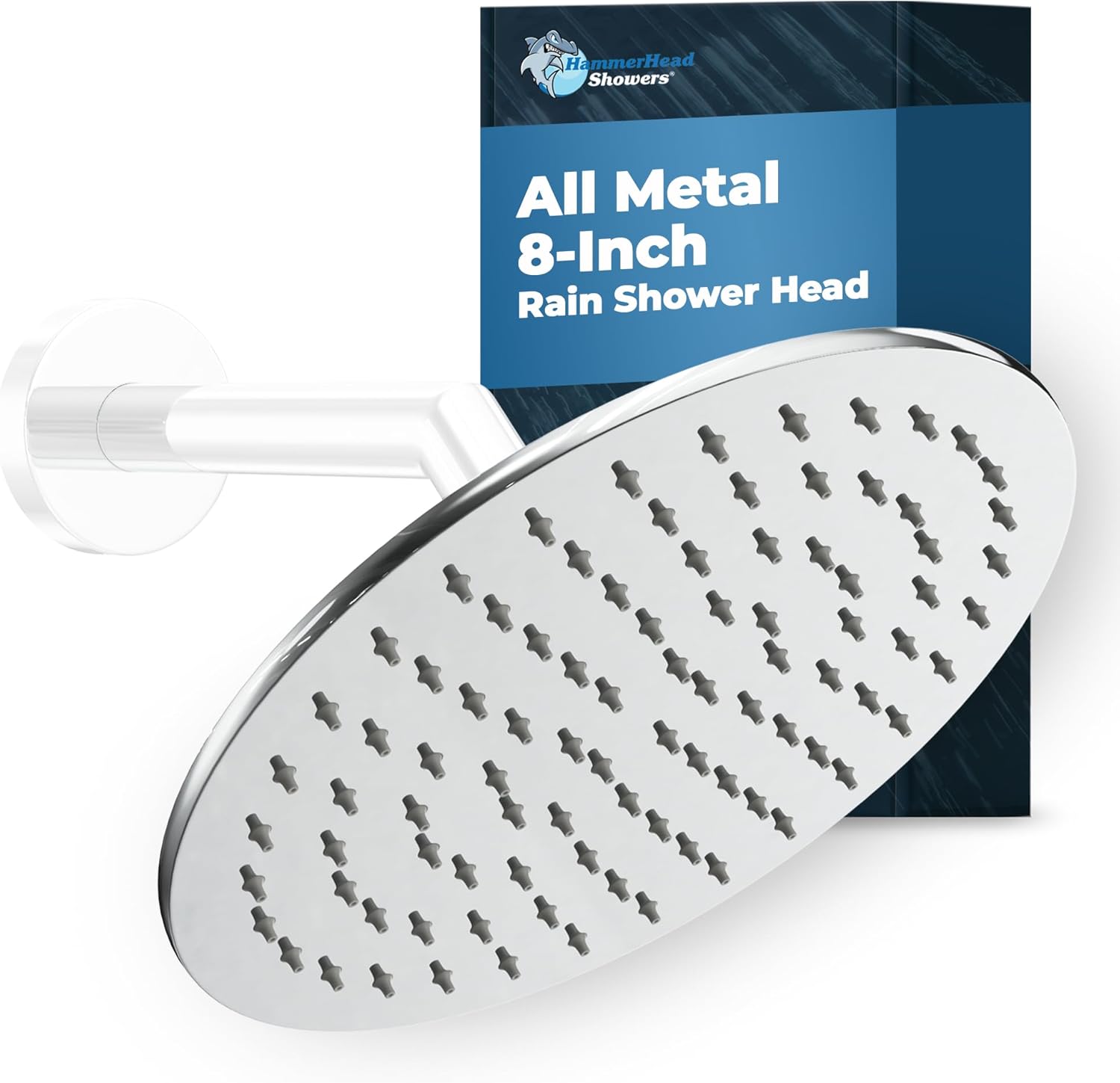 HammerHead Showers Solid Metal 8 Inch Rainfall Shower Head Review