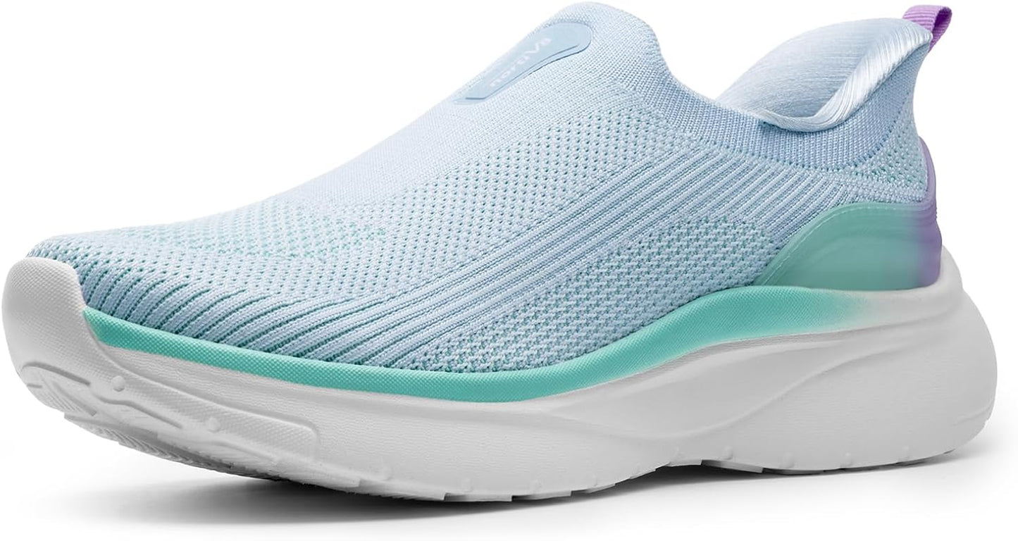 NORTIV 8 Women's Slip-On Walking Shoes for Comfort and Style