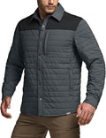 CQR Men's Lightweight Warm Insulated Jacket - Windproof Water