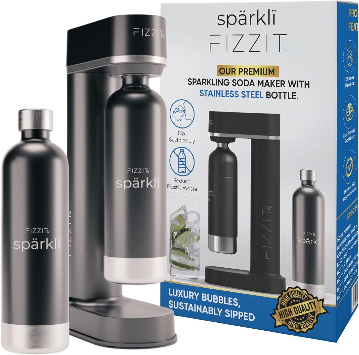 Sparkling Hydration on Demand with FIZZ IT