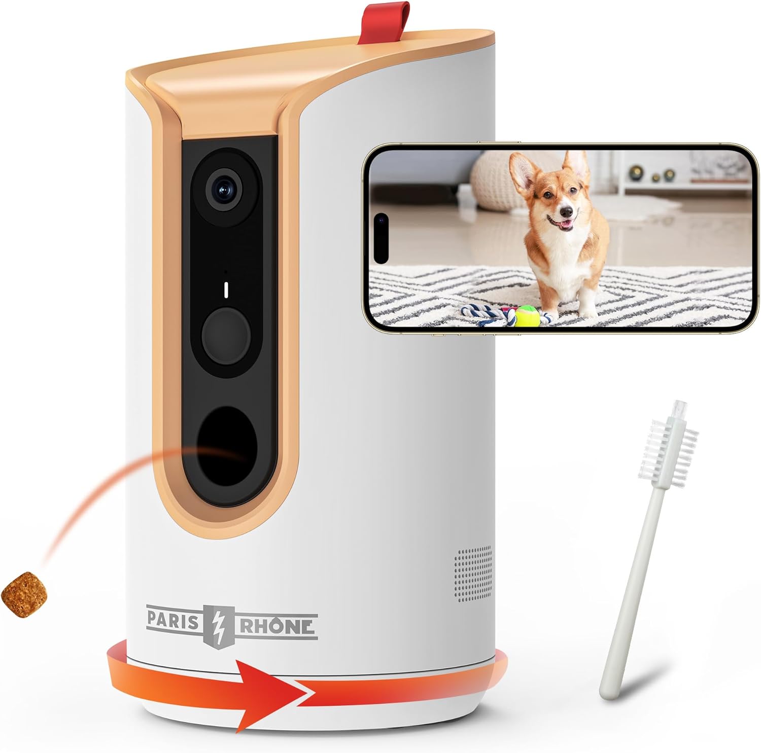 360View Pet Camera with Treat Dispenser