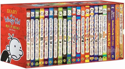 Diary of A Wimpy Kid 1-23 Complete Box Set for Young Readers