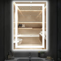 36in x 24in LED Bathroom Mirror with Lights - Dimmable Anti-Fog
