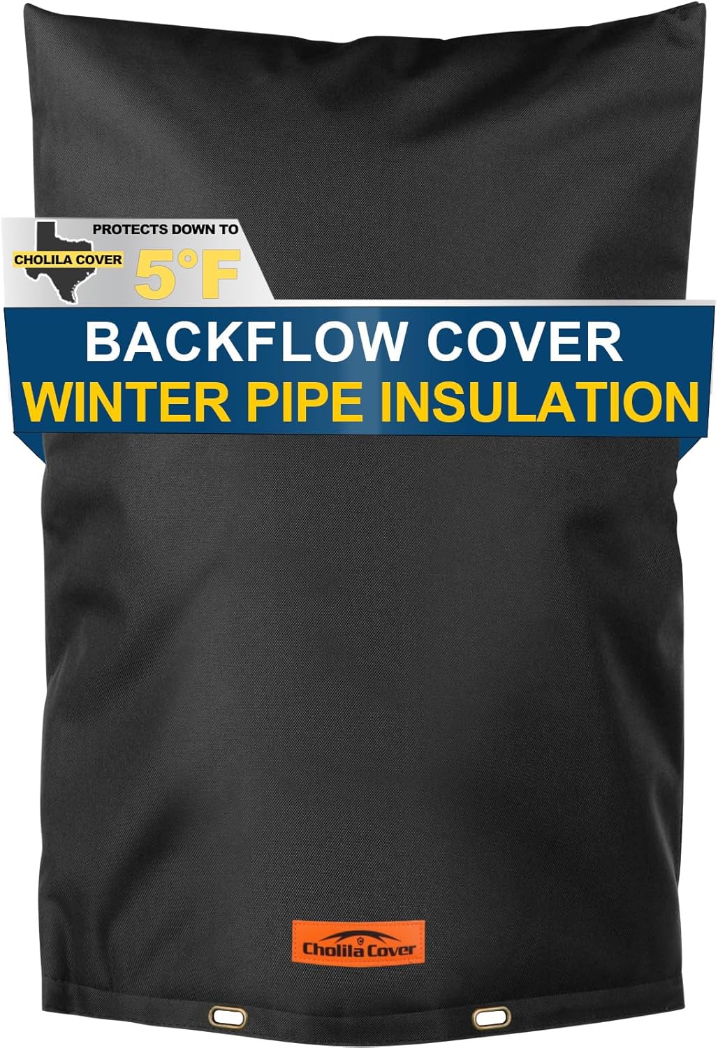 Backflow Preventer Cover Insulated for Winter Pipe Protection