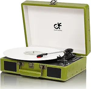 DANFI AUDIO DF Vintage Suitcase Turntable with Bluetooth