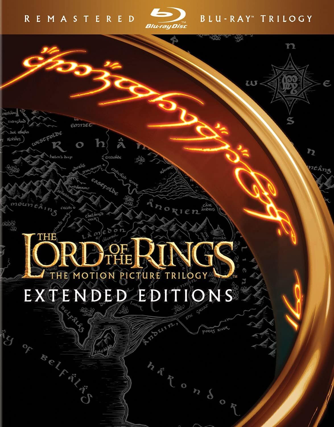 Lord of the Rings Motion Picture Trilogy Extended Edition Blu-ray
